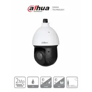 DAHUA Cámara PTZ Domo de 2 Megapixeles, 18X de Zoom Óptico, IP66, Starlight